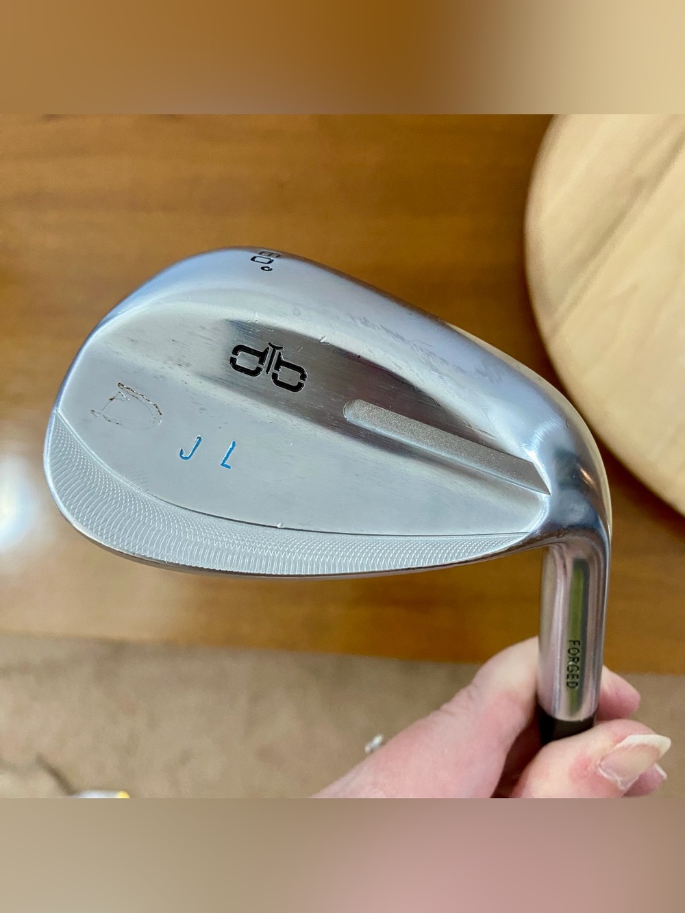 DTB Golf Forged Wedge I 60 Degree Lob Wedge True Temper Dynamic Gold Steel RH